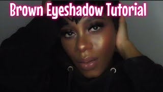 Brown Neutral Eyeshadow Tutorial| Juvias Place Nubian 3 Coral Palette Review| MakeupShae