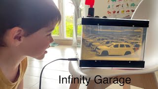 Infinity Garage: it lights up, moves and makes noise!