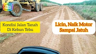 Kebun Tebu Ptpn7 Bunga Mayang, Lewat Pas Ada Perbaikan Jalan