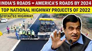 NITIN GADKARI TOP NATIONAL HIGHWAY PROJECTS OF 2022 I ! INDIA'S RD WILL BE LIKE AMERICA BY 2024 !