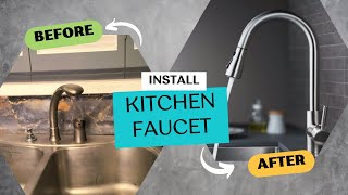 2.5 hour upgrade in 5 minutes! Watch this BEFORE you UPGRADE your Kitchen Faucet!