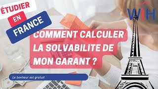 𝐄́𝐭𝐮𝐝𝐢𝐞𝐫 𝐞𝐧 𝐅𝐫𝐚𝐧𝐜𝐞 🇫🇷 : 𝐜𝐨𝐦𝐦𝐞𝐧𝐭 𝐟𝐚𝐢𝐫𝐞 𝐩𝐨𝐮𝐫 𝐯𝐨𝐢𝐫 𝐥𝐚 𝐬𝐨𝐥𝐯𝐚𝐛𝐢𝐥𝐢𝐭𝐞́ 𝐝𝐞 𝐦𝐨𝐧 𝐠𝐚𝐫𝐚𝐧𝐭 ?