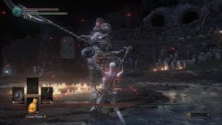 DARK SOULS III - Champion Gundyr - hitless - strenght build