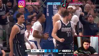 LUKA AND KYRIE BALLIN! Los Angeles Clippers vs Dallas Mavericks Game 3 Reaction! 2024 Playoffs