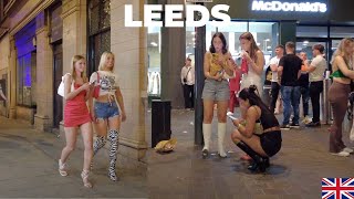 LEEDS CITY ENGLAND UK NIGHTLIFE WALK TOUR