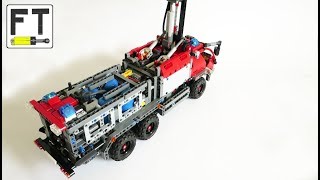 Lego Technic Airport Rescue Vehicle (MOC) - how it works