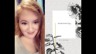 Sincerely by F. S. Yousaf (UPDATED BOOK REVIEW) | #booktube #bookreview #books #poetry #romance