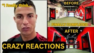 Ronaldo & United fans Crazy Reactions to New Old Trafford COMPLETELY Renovated & Full Design explain