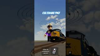 CSX 1967 Pushing Intermodal Train K5HL Roblox