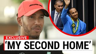 Lewis Hamilton OPENS Up About HONORARY Brazilian Citizenship..