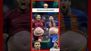 🍔➡️💪Ronaldo & Messi’s Epic Journey: From Burger Overload to Gym Beasts!💥