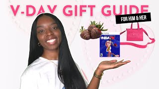 VALENTINE’S DAY GIFT IDEAS FOR HIM & HER 2021 | Shanice G