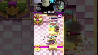 HUMILLANDO A MIS RIVALES CON EXCAVADORA! #clashroyale #yosoyrick #shorts