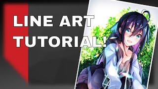 The0ne-u-lost Line Art Tutorial!