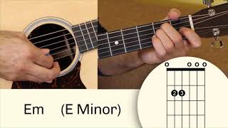 How to Play an Em Chord on Guitar