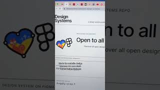 #figma design systems for free in the Figma community #shorts #productdesign