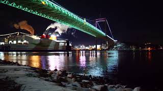 Stenaline on its way to Germany.... Älvsborg Bridge Gothenburg