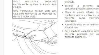 Como AJUSTAR a CORRENTE na Moto