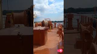 Vessel departure | #containership #merchantnavy #ship #cargoship #seacargo #departure #youtubeshorts