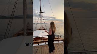 Sailing through Komodo National Park