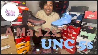 Vlog 10: UNC 5 release Day and Quick Look at A Ma Maniere 12s