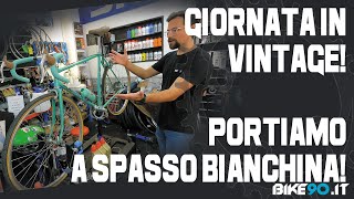 Pedalata con bici VINTAGE! Portiamo a spasso Bianchina!