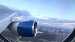 Pratt & Whitney PW-4077 FULL POWER Takeoff and THRUST REDUCTION [GREAT SOUND!]