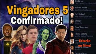 Vingadores 5 foi confirmado! (Personagens que estarão no filme!)