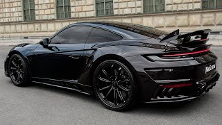 2023 Porsche 911 Turbo S - Full Black/Blue Carbon 911