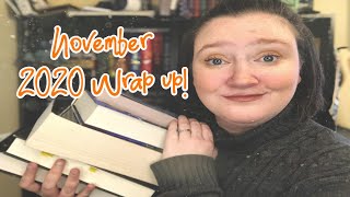 November 2020 Wrap Up~ So many books this time!