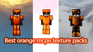 Best Orange Mcpe Texture Packs