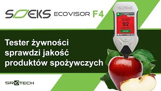 Miernik azotanów Soeks Ecovisor F4 to tester żywności - owoców, warzyw, mięsa, ryb