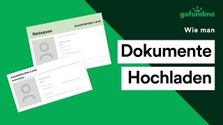 Wie du Verifizierungsdokumente für dein GoFundMe hochlädst