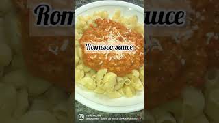 This Romesco sauce can be used for pasta, veggies, sandwich spread, grilled fish, side dip… amazing!