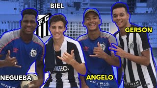 (TEVE TRETAS) FUT-MESA COM AS JOIAS DO SANTOS (Ângelo, Gerson, Negueba)