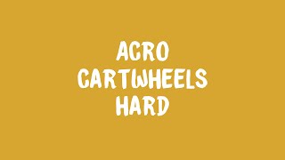 Acro: Cartwheels