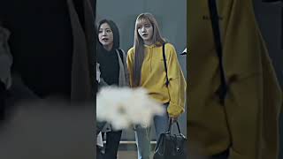 Jisoo protect her unnie 💛💜 #jisoo #lisa #blackpink #pro #love #status #blackpink #shorts