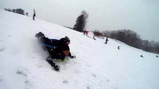 Sledding in St Louis Park