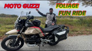 MOTO GUZZI V85TT "FOLIAGE FUN RIDE"