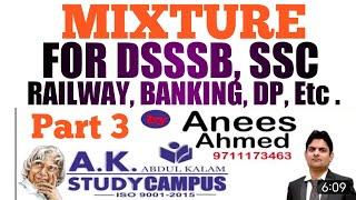 Mixture Part 3 || DSSSB, SSC, BANKING, RAILWAY, DP