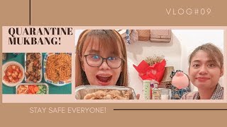 QUARANTINE MUKBANG | VLOG09