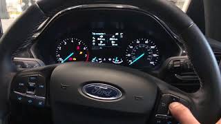 Ford Fiesta 2018 2019 2020 service reset