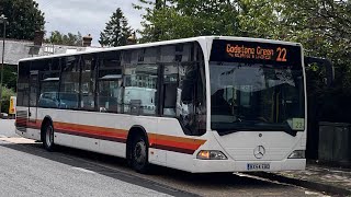 *Redlined Kickdown!* Mercedes Benz Citaro O530 SPV5 BX54 EBD Route 22 Low-Ish Floor Running day