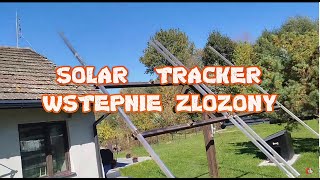 Buduję solar tracker 3KW Off Grid cześć 3 tracker wstępnie złożony