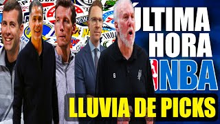 TOP Equipos con MAS PICKS de DRAFT en la NBA 🚨💣 Spurs y Nets🤯 Warriors ¿?🤔 OKC💣 Nuggets 😳 Celtics 👏🏻