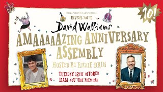 The Amaaaaazing Anniversary Assembly with David Walliams and Richie Driss!