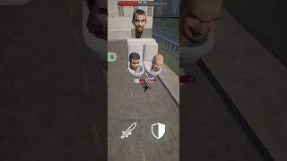 играю против скибиди демона в Toilet Fight#скибидитуалеты#