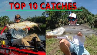 TOP 10 Catches caught on film