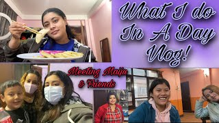 A Regular Day In My Life Vlog || Shoot & Meeting Friends & Maiju||