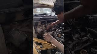 First start after engine restoration..#engine #cars #mechanic #automobile #restoration #goviral